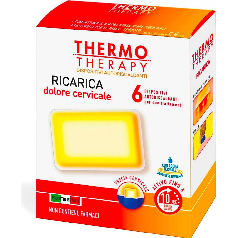 Thermo Therapy Ricarica Dolore Cervicale 6 Dispositivi Autoriscaldanti -  Idea Bellezza