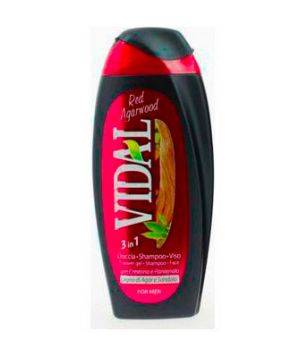 Men Red Agarwood 3in1 - Doccia Shampoo Viso 250 ml