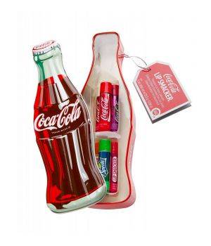 Set 6 lucidalabbra aromatizzati in latta - Bottiglia Coca Cola