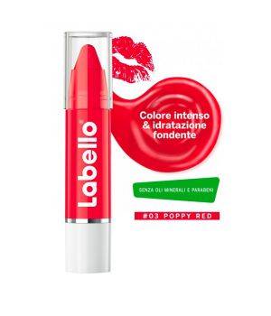 Crayon Lipstick 03 Poppy Red colore Intenso