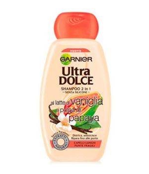 Ultra Dolce shampoo 2 in 1 latte di vaniglia e polpa di papaya 300 ml