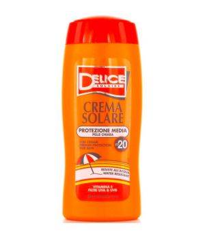 Crema solare pelle chiara SPF 20 250ML