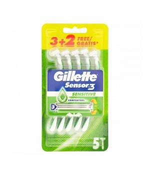 Sensor3 Sensitive Rasoio Usa e Getta - 3 + 2 pezzi