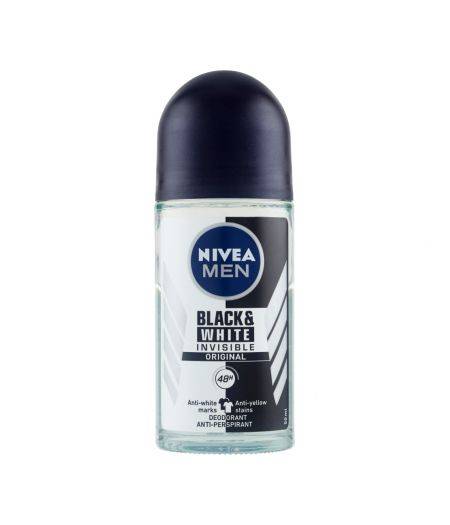 Men Invisible for Black & White Original - Deodorante Roll-On 50 ml