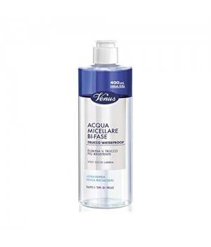 Acqua Micellare Bifase Trucco Waterproof 400 Ml