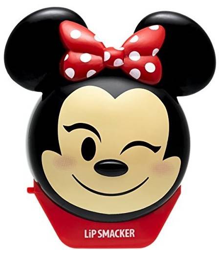 Lip Smacker Balsamo A Labbra Emoji Minnie Disney Profumo Fragola/Limonata Protegge/Idrata Le Labbra