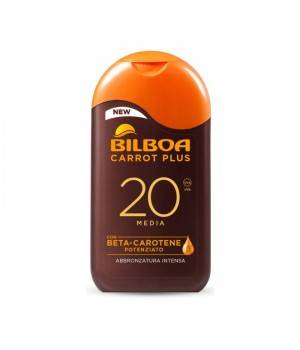 Carrot Plus - Latte Solare SPF 20 Protezione Media 200 ml