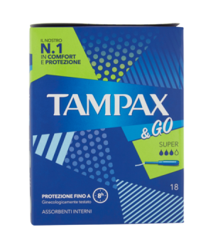 Tampax & Go Super x 18