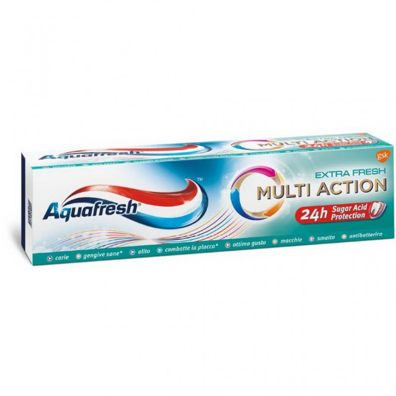Aquafresh Dentifricio Multi Action Extra Fresh 75 ml - Idea Bellezza