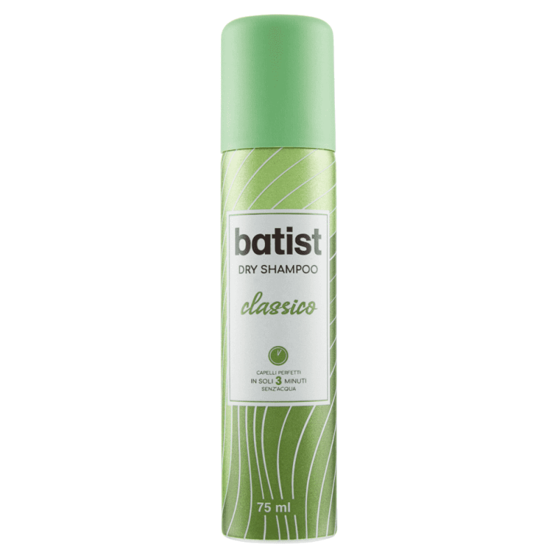 Batist Dry Shampoo senza acqua Classico - Shampoo Secco 75 ml
