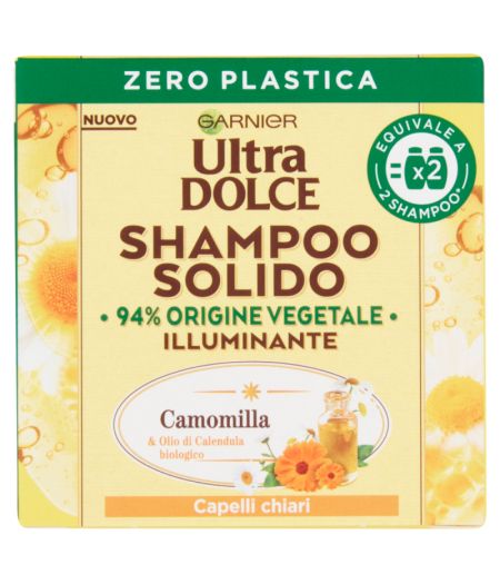 Shampoo Solido Ultra Dolce Camomilla e Miele 60 gr