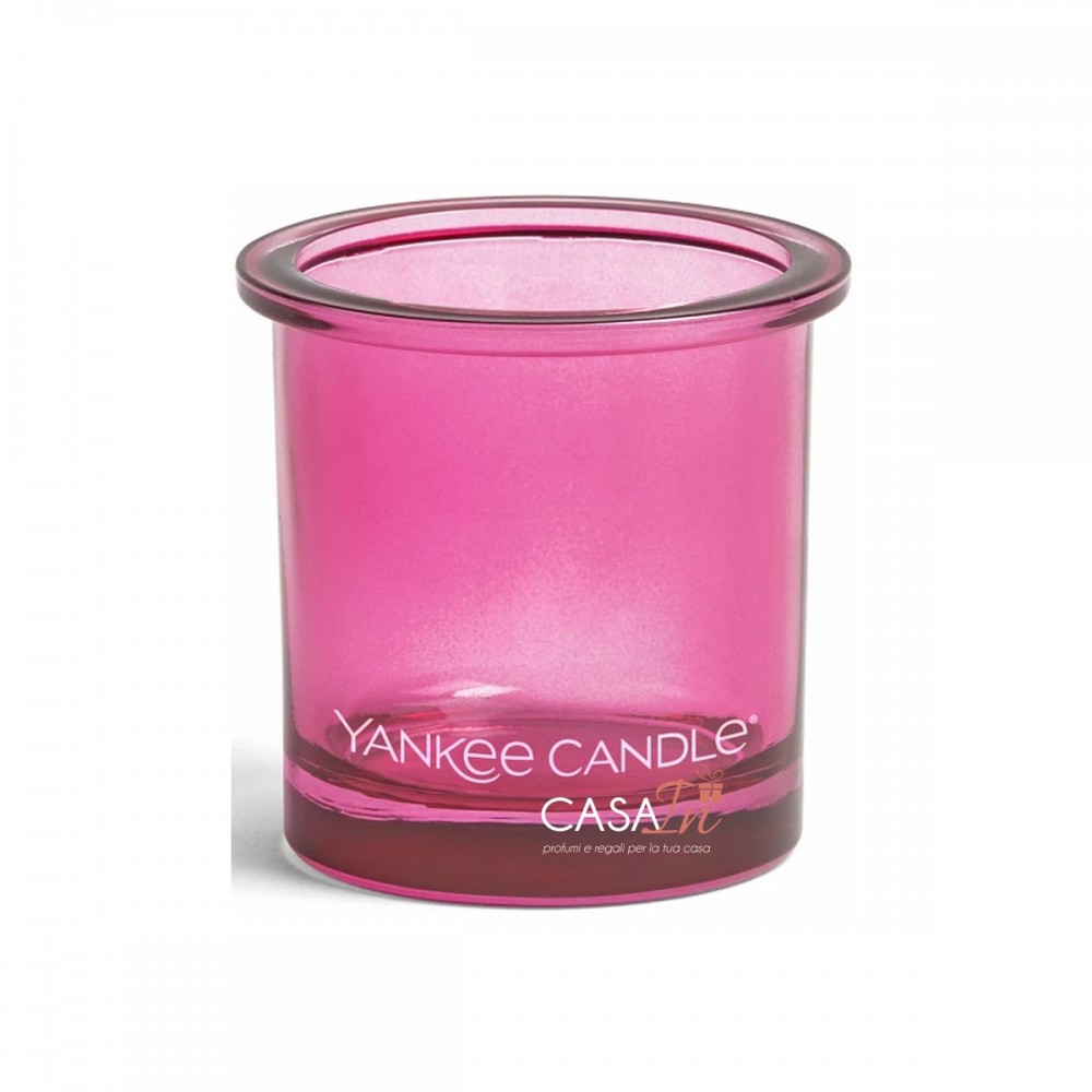 Yankee Candle Yankee Candle - Porta candela sampler rosa - Idea Bellezza
