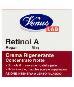 Venus Lab Retinol A Repair 75 mg Crema Rigenerante Concentrato Notte 50 ml