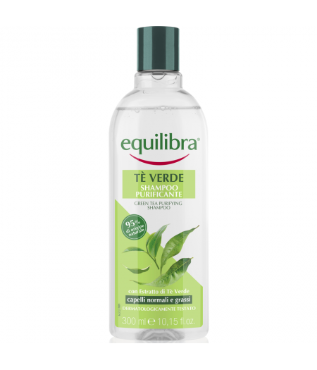 'Equilibra Te'' Verde Shampoo Purificante Capelli Normali E Grassi 300 Ml'
