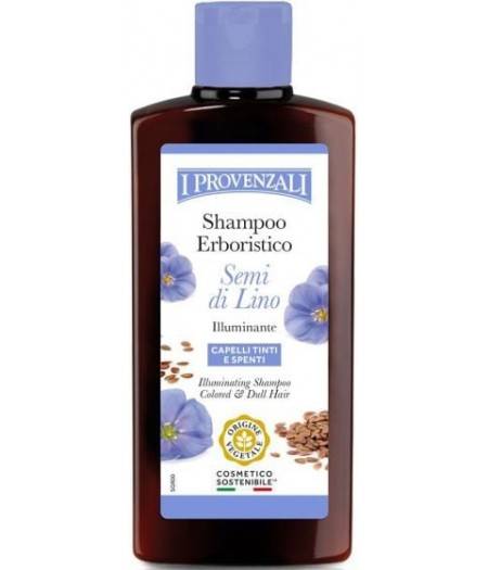 Shampoo Erboristico ai Semi di Lino Capelli Tinti e Danneggiati 250 ml