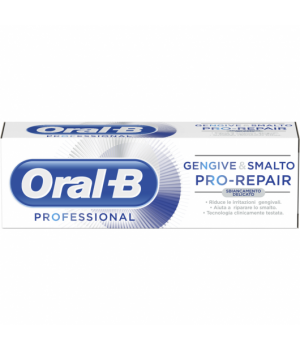 Oral-B Professional Dentifricio Gengive & Smalto Pro-Repair Sbiancante Delicato 75 ml