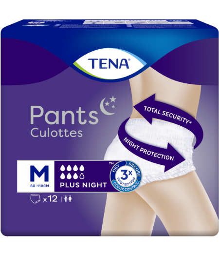 Pants Plus Night - Mutandine Assorbenti Taglia M 12 pz