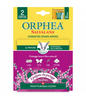 ORPHEA SALVALANA ANTI-TARME GRANDI ARMADI PATCHOULI 2 PZ