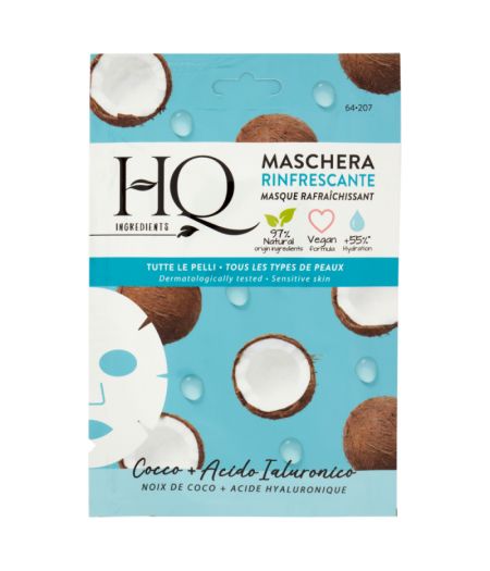 HQ Ingredients Maschera Rinfrescante 12 ml