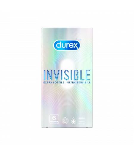 DUREX Invisible Preservativi Confezione Da 6 Pezzi