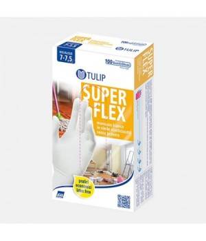 Tulip Super Flex Guanti Vinile X 100 Extra Large