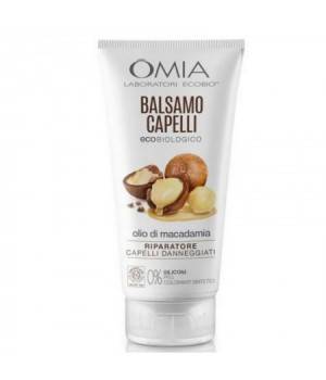 Balsamo Eco biologico Olio di Macadamia Capelli Danneg.180 Ml
