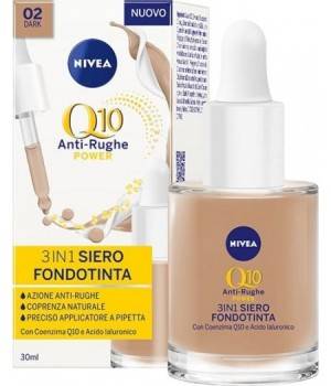 Q10 Anti-Rughe Power 3in1 Siero Fondotinta Dark