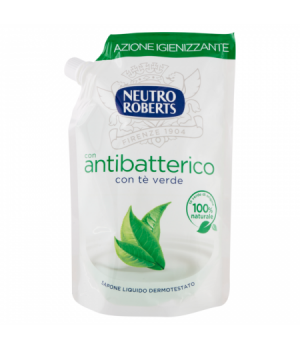 Neutro Roberts con antibatterico con tè verde Sapone Liquido Dermotestato 400 ml