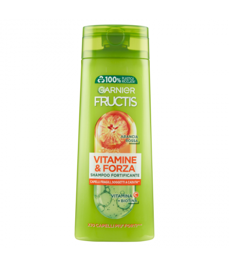 Shampoo Fructis Vitamine&Forza, per capelli fragili, soggetti a caduta da rottura 250 ml