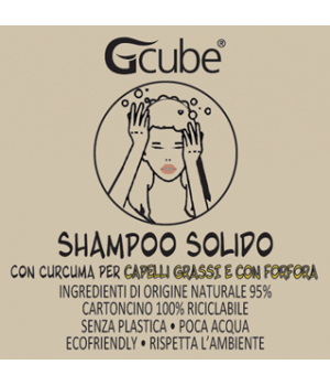 Shampoo Solido Capelli grassi e forfora
