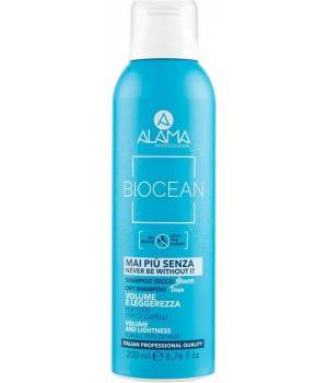 Biocean Dry Shampoo Foam Volume e Dinamicità per capelli voluminosi e naturali - 200 ml