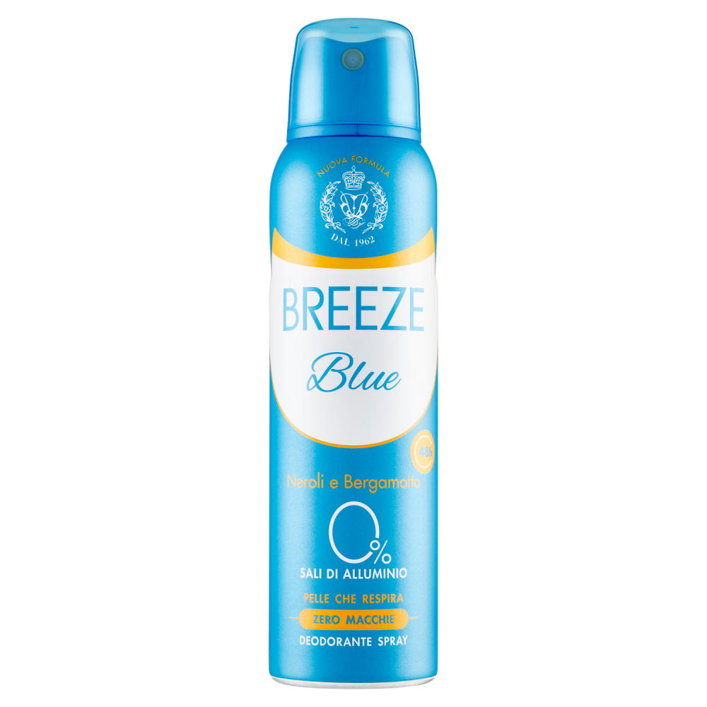 Breeze Blue Deodorante Spray 150 ml - Idea Bellezza