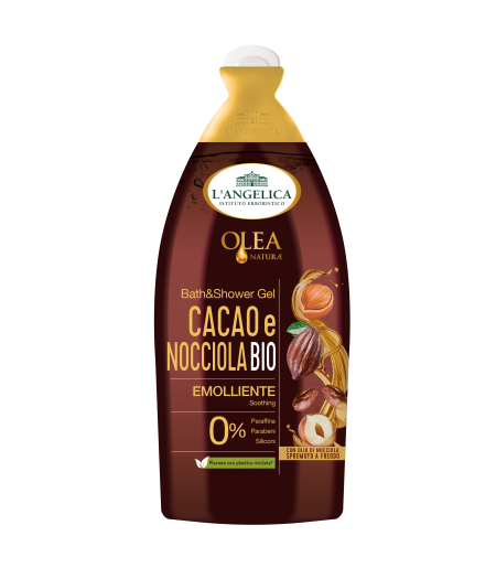 Bagnoschiuma Cacao e Nocciola Bio emolliente 450 ml