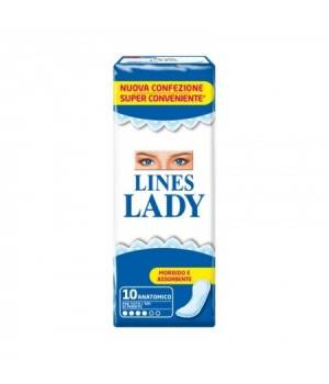 Lines Lady Normale Anatomico 10 Pz.