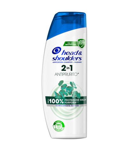 Shampoo E Balsamo Antiforfora 2in1 Antiprurito 225 Ml