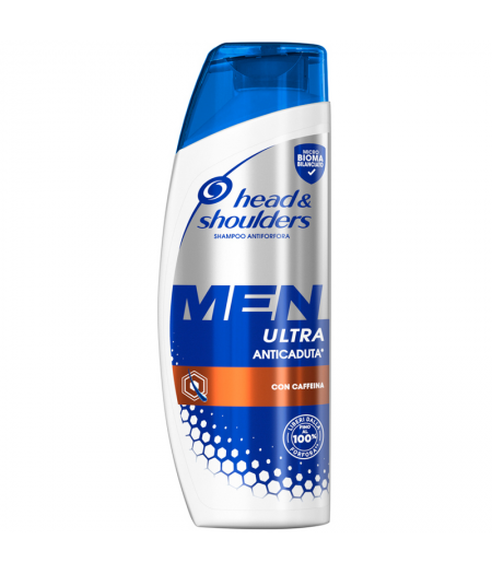 Shampoo Antiforfora Men Ultra Anticaduta Con Caffeina 225 Ml