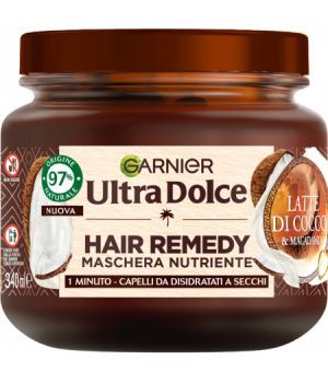 Hair Remedy Maschera Nutriente Capelli Disidratati 340 Ml Latte Di Cocco
