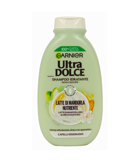 Shampoo Idratante Latte Di Mandorla Bio Nutriente 250 Ml