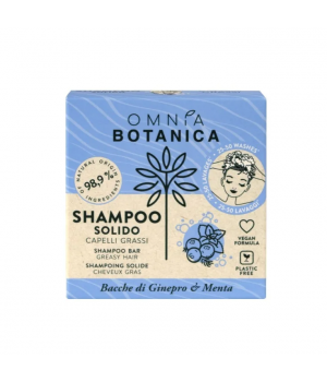 Shampoo Solido Capelli Grassi  Bacche di Ginepro & Menta