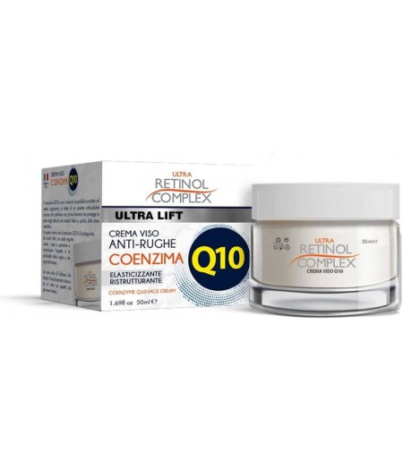 Crema viso Antirughe Q10 con Coenzima 50 ml