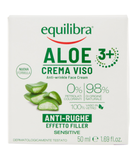 Aloe 3+ Crema Viso Anti-Rughe Effetto Filler 50 Ml