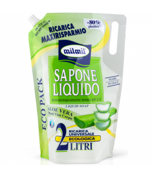 Sapone Liquido Busta Ricarica Aloe 2 Lt