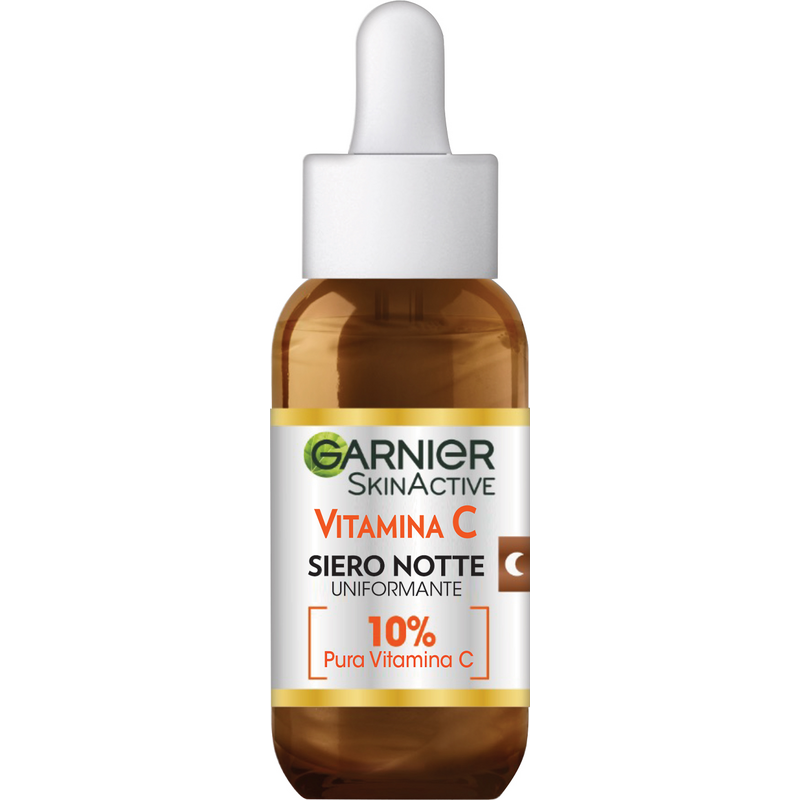 Garnier Skin Active Siero Notte Uniformante Vitamina C 30 ml - Idea Bellezza