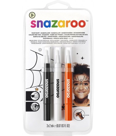 Snazaroo Set Pennarelli A Pen 3 Colori