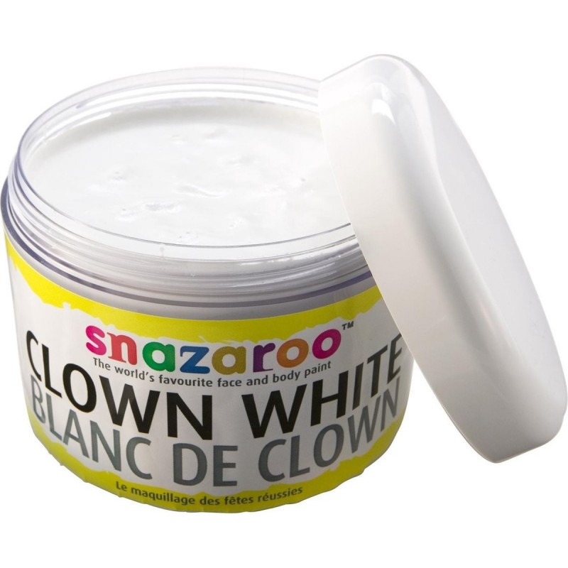 Snazaroo Snazaroo Cerone Bianco Clown 250ml - Idea Bellezza