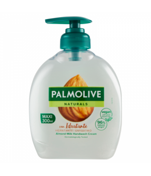 Palmolive sapone liquido mani Naturals latte e mandorla 300 ml