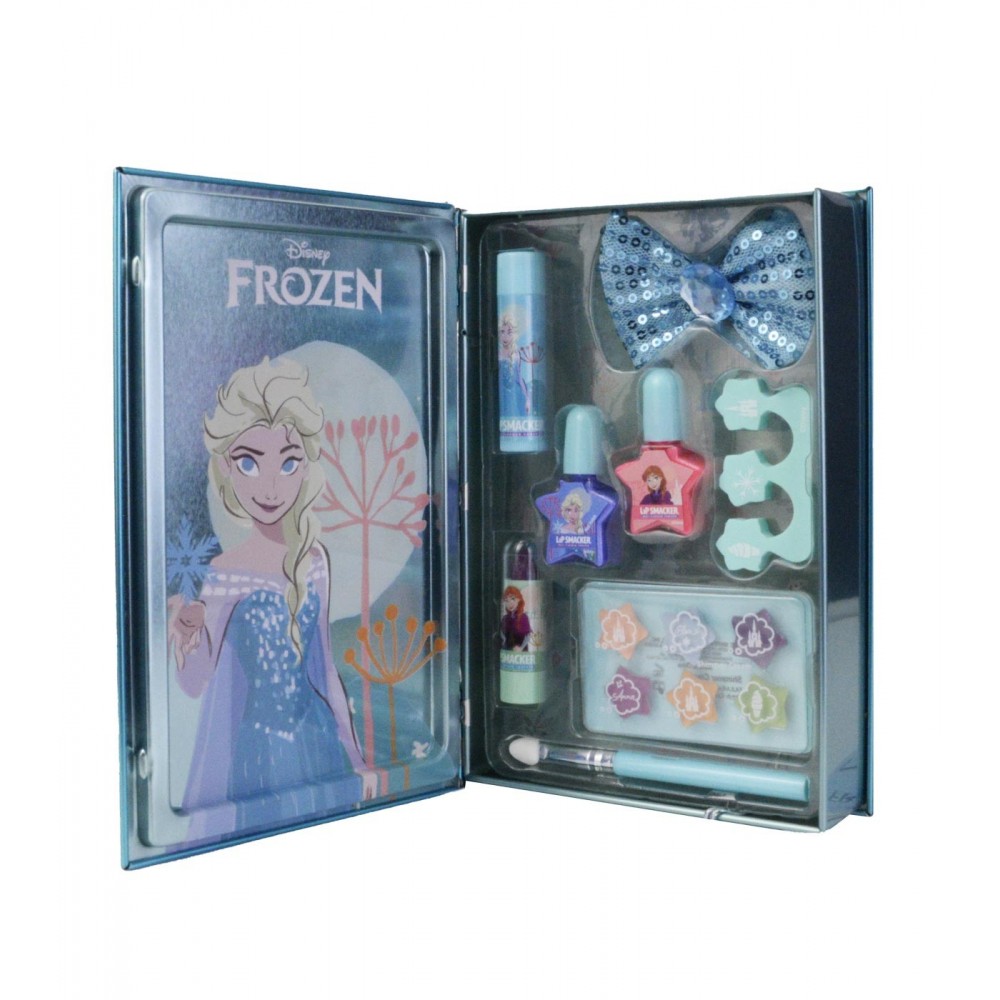 Markwins Custodia per trucchi Frozen Book Tin - Elsa e Anna - Idea Bellezza