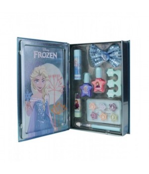 Custodia per trucchi Frozen Book Tin - Elsa e Anna