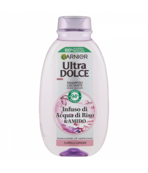 Ultra Dolce Infuso di Acqua di Riso & Amido, Shampoo Lisciante 250 ml