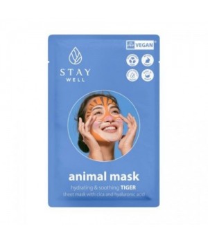 Stay Well Vegan Animal Mask Tigre 20 g